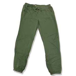 Matilda Jane Girls Size 14 Nature Walk Jogger Pants – Green Lyocell kids